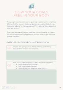 3.3 - How Your Goals Feel in Your Body