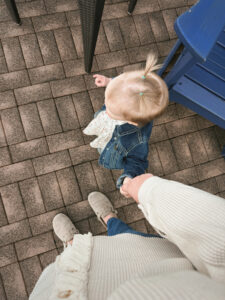 a mom's job is never finished - representing mental rest and the experience of carrying a heavy unseen load