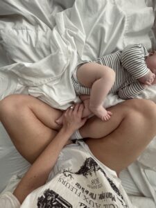 postpartum identity adjustment experience explored in this Modern Psych blog post