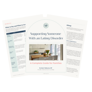 Supporting Someone With An Eating Disorder